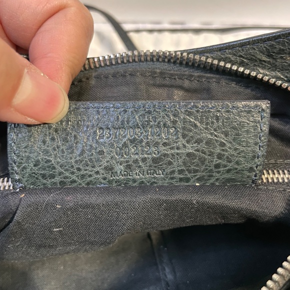 Balenciaga Dark Green Hip Bag - Picture 10 of 11